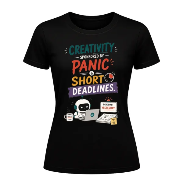 Creativity sponsored by panic and short deadlines