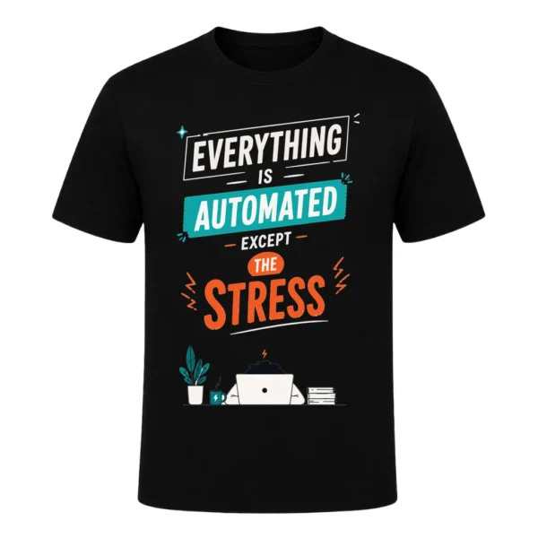 Everything is automated except the stress