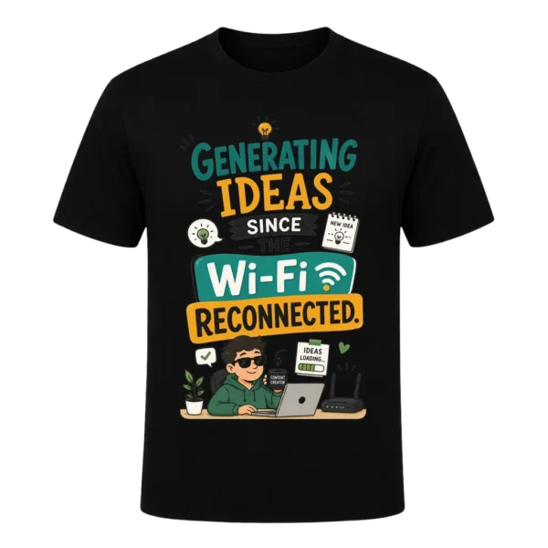 Generating Ideas Since the Wi-Fi Reconnected