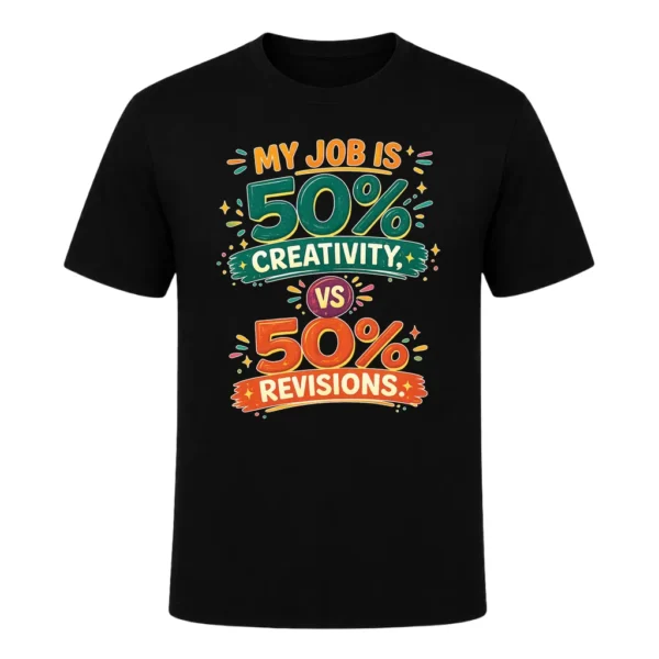 My Job Is 50% Creativity, 50% Revisions