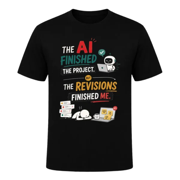 The AI finished the project. The revisions finished me