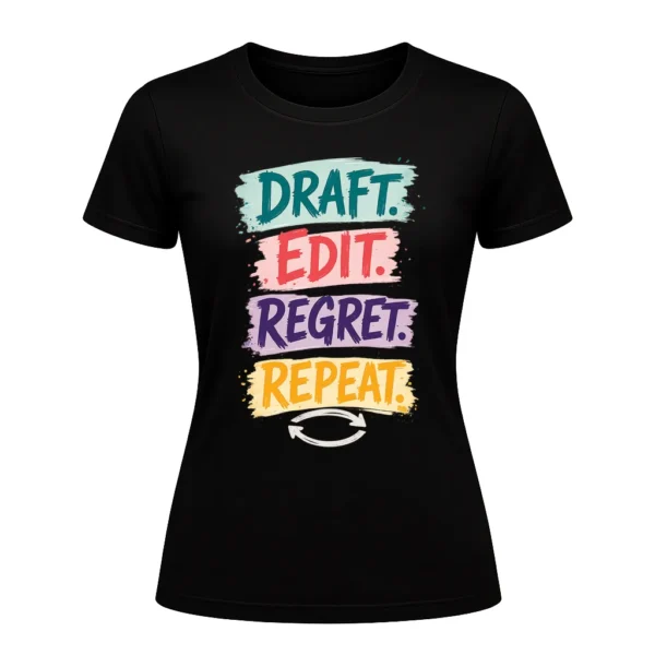Draft. Edit. Regret. Repeat