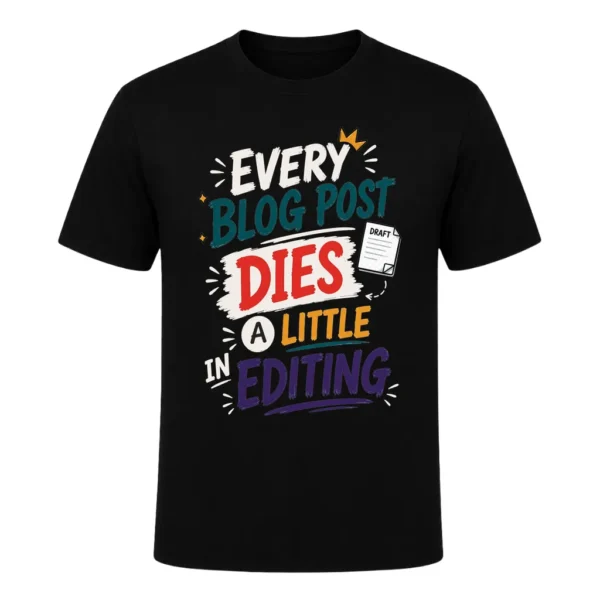 Every Blog Post Dies a Little in Editing