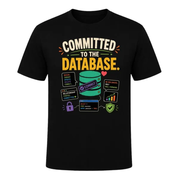 Committed to the database.