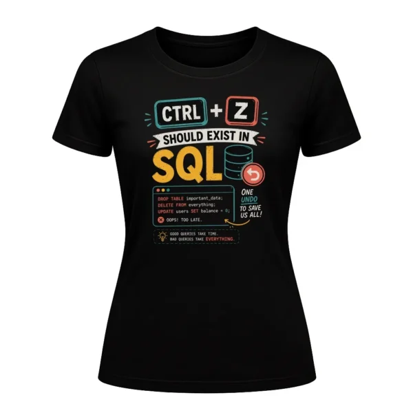 Ctrl + Z should exist in SQL.
