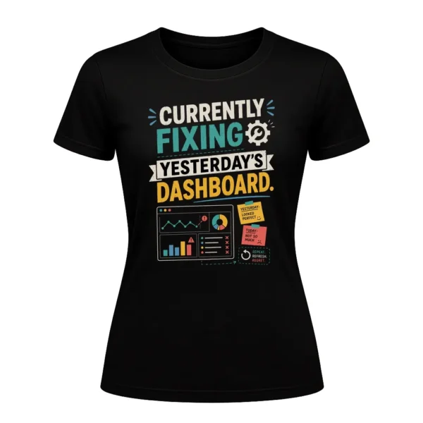 Currently Fixing Yesterday's Dashboard.