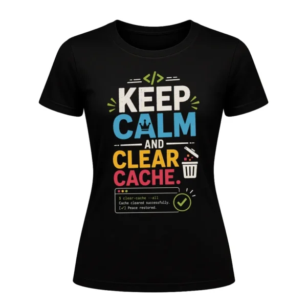 Keep calm and clear cache.