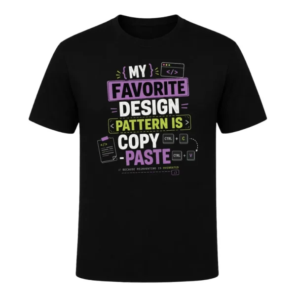 My Favorite Design Pattern Is Copy-Paste.