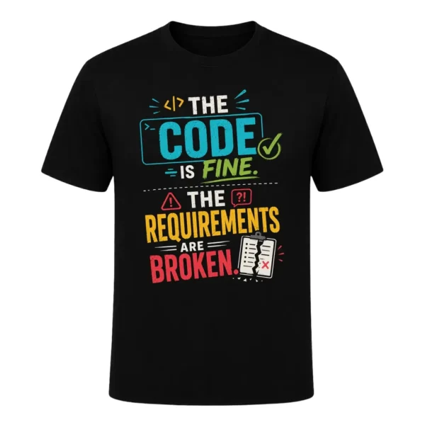 The code is fine. The requirements are broken.