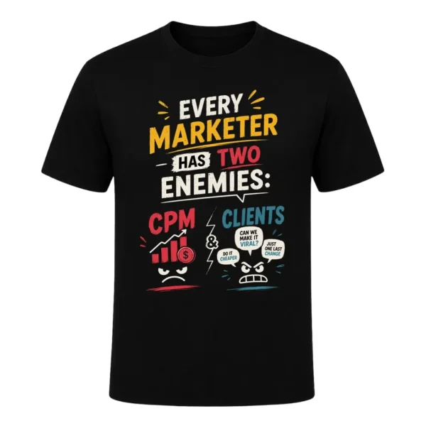 Every marketer has two enemies CPM and clients