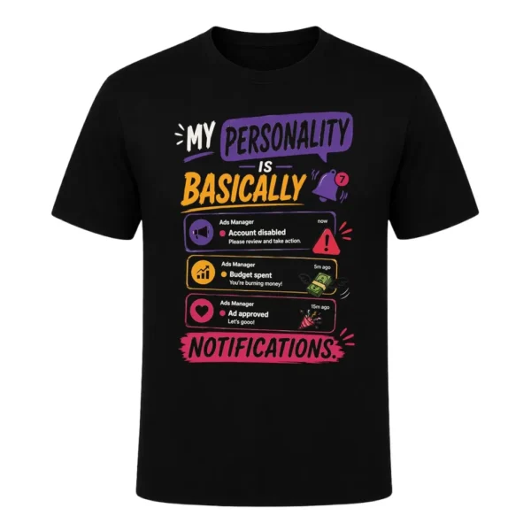 My personality is basically Ads Manager notifications.