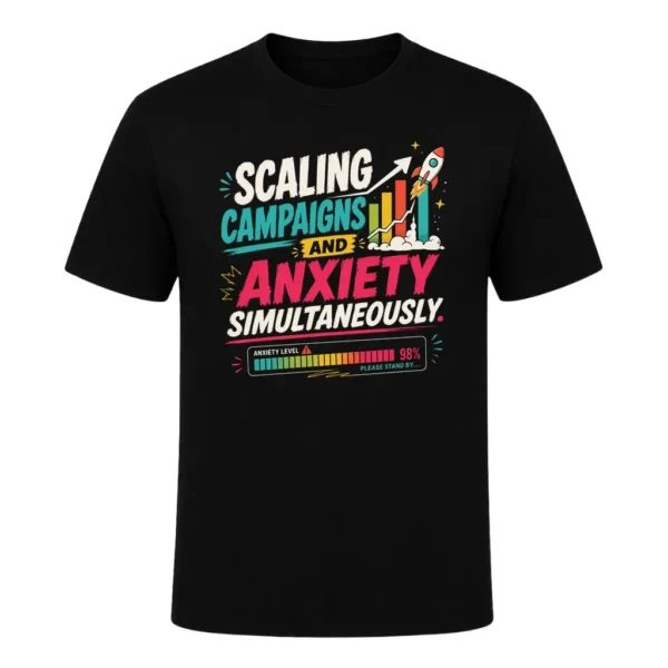 Scaling campaigns and anxiety simultaneously.