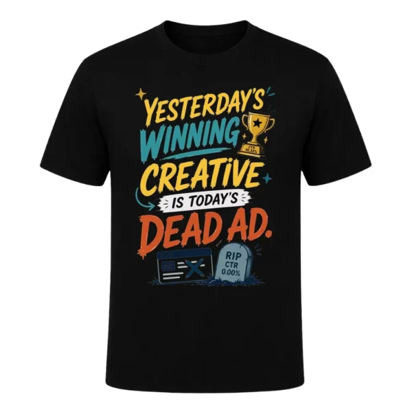 Yesterday's winning creative is today's dead ad