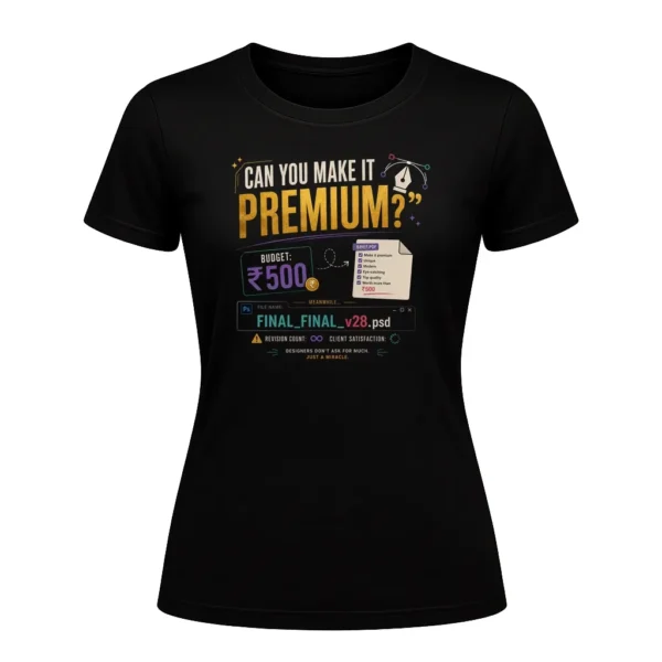 Can you make it premium Budget ₹500