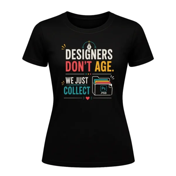 Designers don't age. We just collect PSDs
