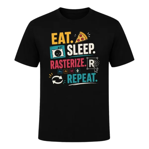 Eat. Sleep. Rasterize. Repeat