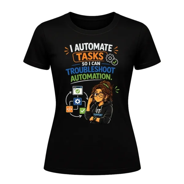 I automate tasks so I can troubleshoot automation