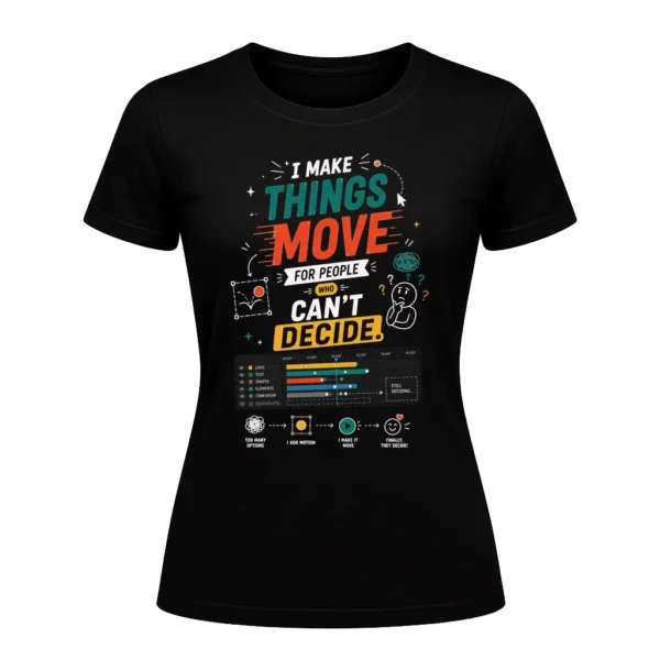 I make things move for people who can't decide