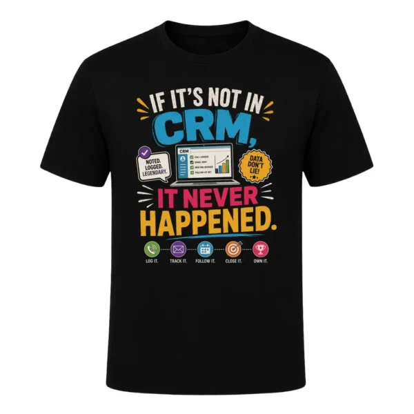 If It's Not in CRM, It Never Happened.