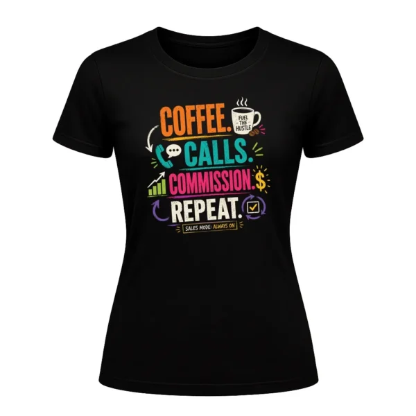 Coffee. Calls. Commission. Repeat.