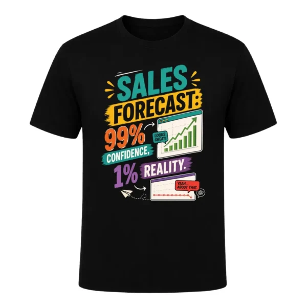 Sales Forecast 99% Confidence, 1% Reality.