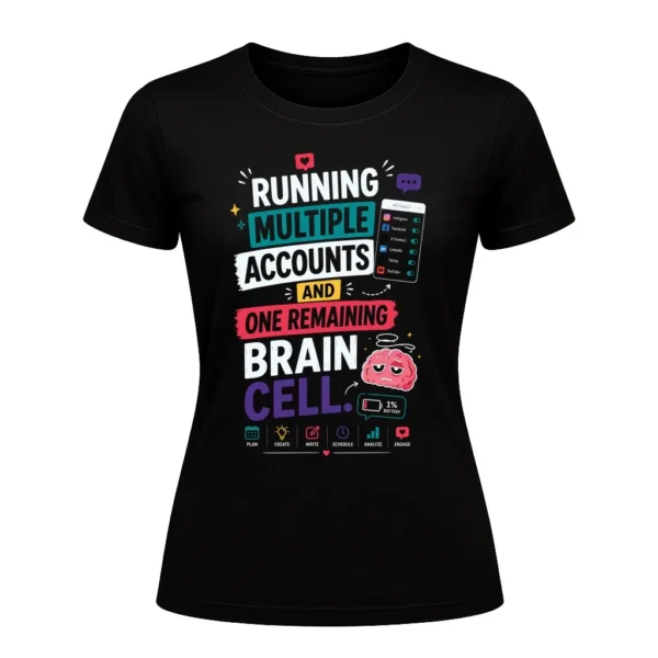 Running multiple accounts and one remaining brain cell.