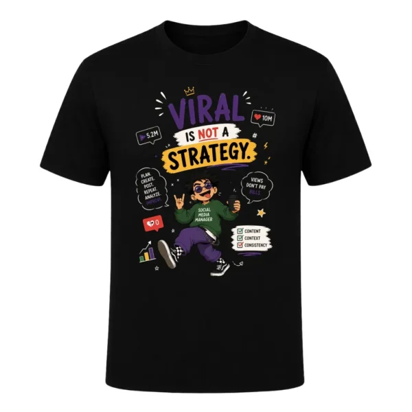Viral is not a strategy.