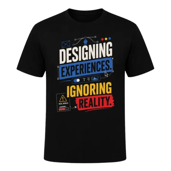 Designing experiences. Ignoring reality