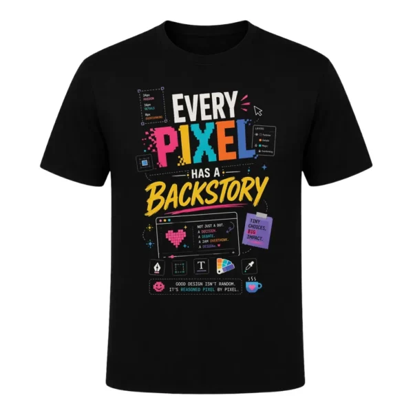 Every pixel has a backstory