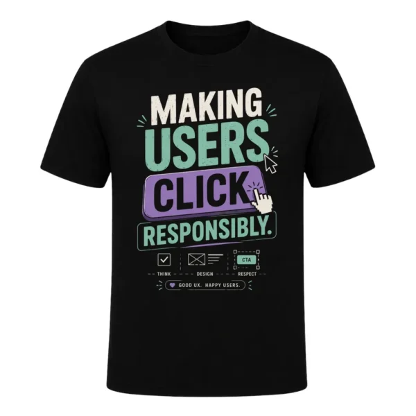 Making users click responsibly