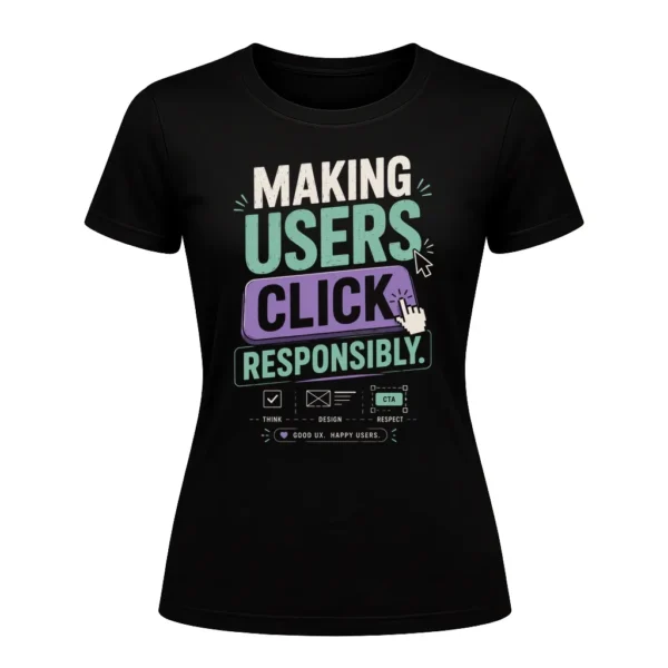 Making users click responsibly