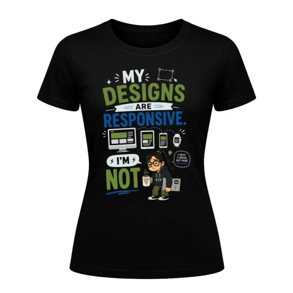 My designs are responsive. I'm not