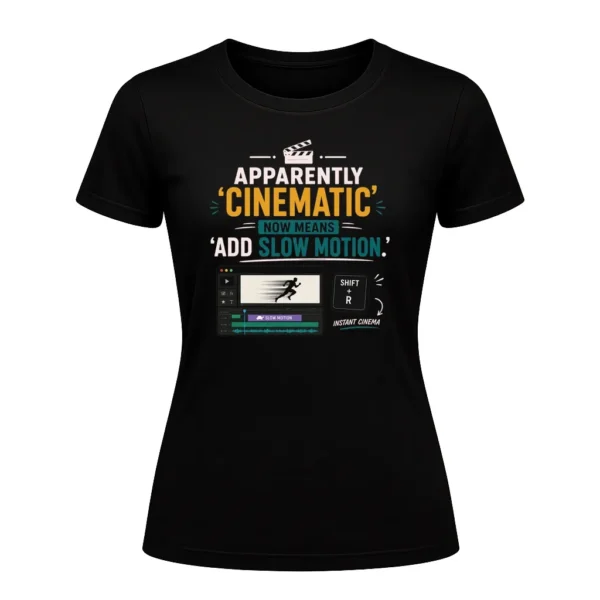 Apparently 'cinematic' now means 'add slow motion.'