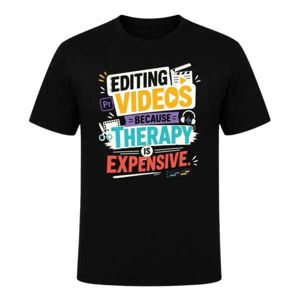 Editing videos because therapy is expensive