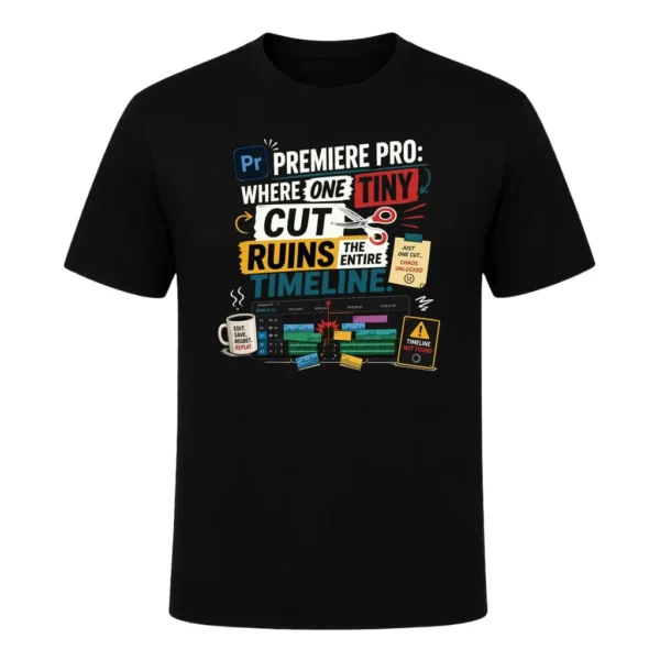 Premiere Pro where one tiny cut ruins the entire timeline