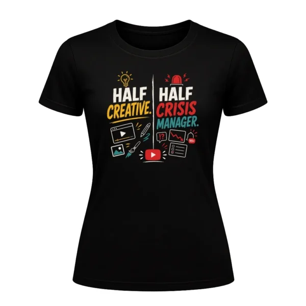 Half creative. Half crisis manager.